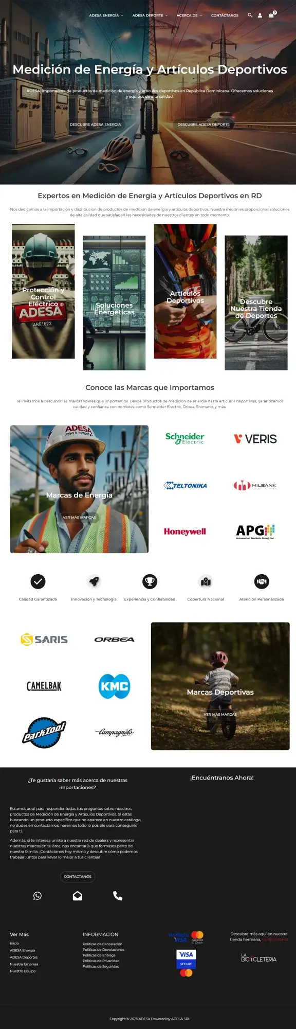 ADESA — Web corporativa